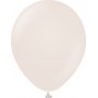 Ballonger ensfargede - Premium 30 cm - Hvit sand - 10-pakning