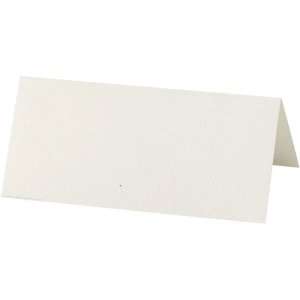 Plasseringskort - 20-pakning - Elfenben