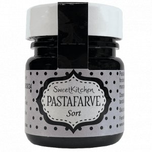 Fargepasta - Svart - Sweet Kitchen - 25 g