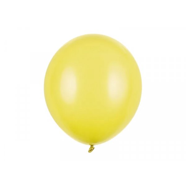 Ballonger ensfarget - Premium 43 cm - Pastellgul - 25-pakning Ballonger ensfarget - Premium 43 cm - Pastellgul - 25-pakning
