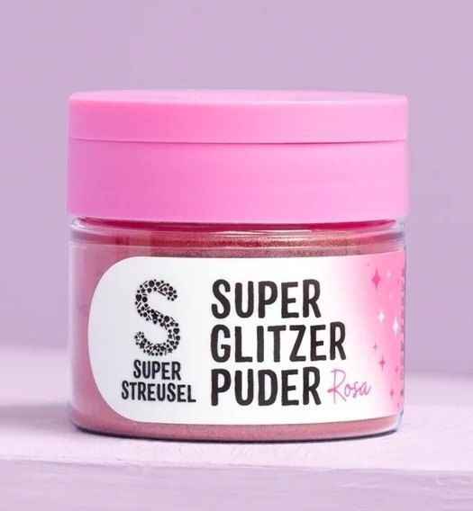 Superglitterpulver - Superstreusel - Rosa - 10g Superglitterpulver - Superstreusel - Rosa - 10g