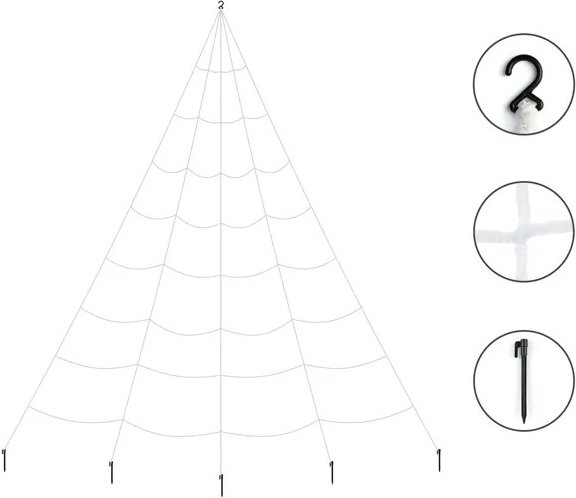 Spindelvev - 5 x 4 meter Spindelvev - 5 x 4 meter