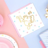 Servietter til babyshower