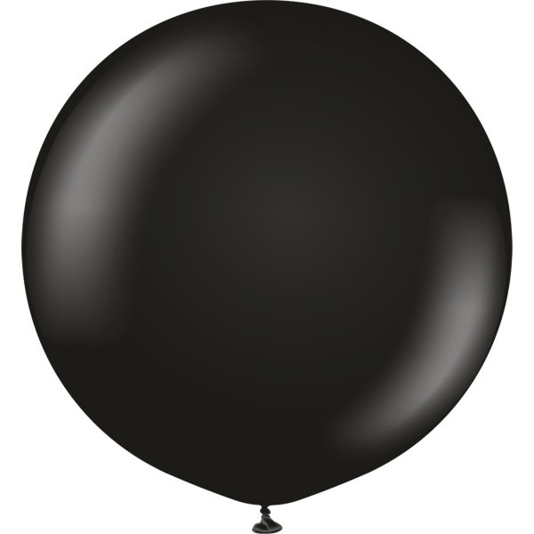 Ballonger ensfargede - Premium 90 cm - Svart - 2-pakning Ballonger ensfargede - Premium 90 cm - Svart - 2-pakning
