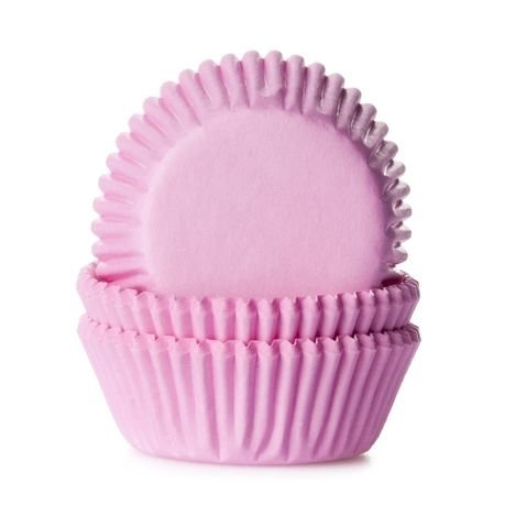 Mini muffinsformer - lys rosa - 60-pakning Mini muffinsformer - lys rosa - 60-pakning