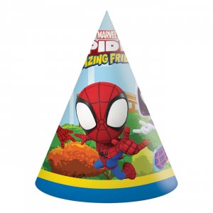 Festhatter - Spidey og hans fantastiske venner - 6-pakning Festhatter - Spidey og hans fantastiske venner - 6-pakning