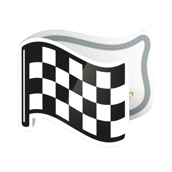 Invitasjonskort med konvolutter - Flagg - 6-pakning