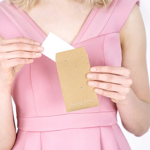 Lommetrklr - 10-pakning - Happy Tears - Slv