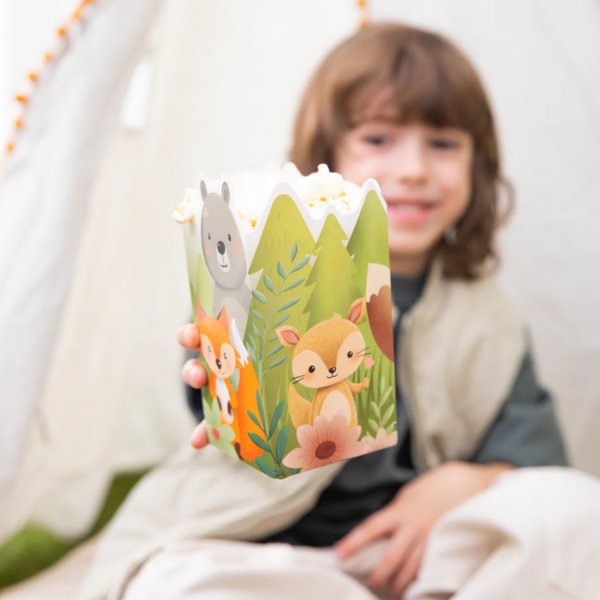 Popcornkopper - Skogens Venner - 6-pakning