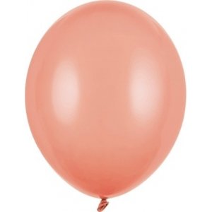Pastellballonger - Premium 27 cm - Fersken - 10-pakning