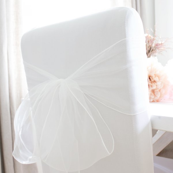 Stolsløyfer - Organza Stolsløyfer - Organza