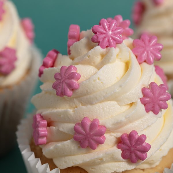 Str�ssel - Blomster - Rosa - PME - 25 g