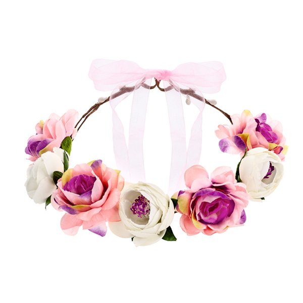 Blomsterkrans - Rosa