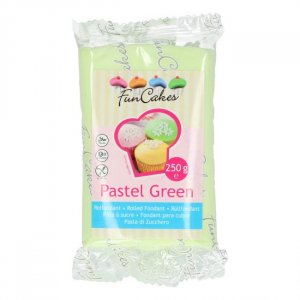 Sukkerpasta - Pastellgrønn - 250 gram Sukkerpasta - Pastellgrønn - 250 gram