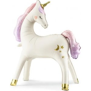 Folieballong - Stende enhjrning