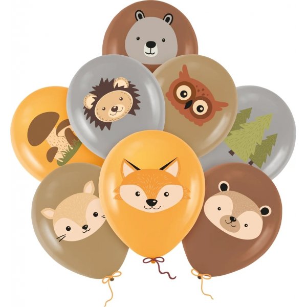 Ballonger - Skogens venner - 8 stk