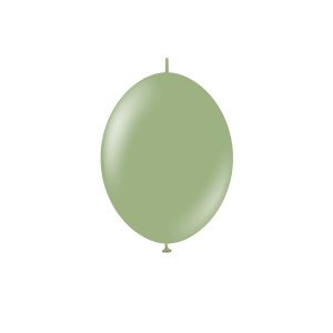 Lateksballonger - K-Link - Eukalyptus 13 cm - 50-pakning Lateksballonger - K-Link - Eukalyptus 13 cm - 50-pakning