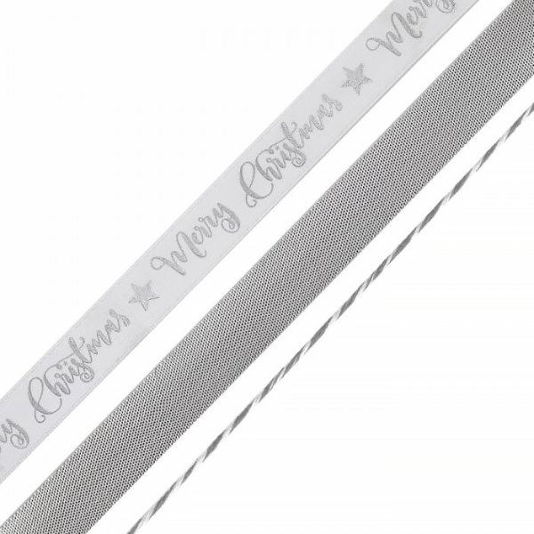 Gavesnorsett - God Jul - Sølv Gavesnorsett - God Jul - Sølv