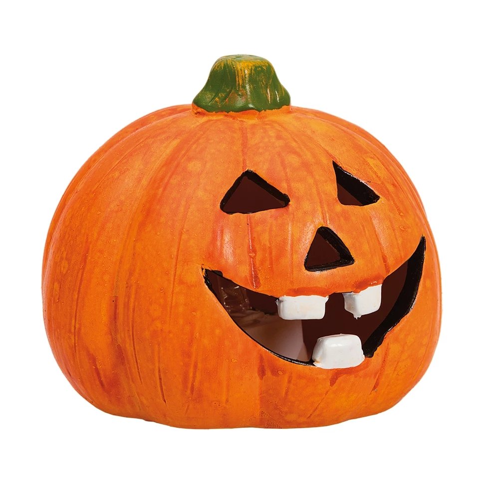 Gresskar med LED-belysning - Halloween - Mini - Halloween