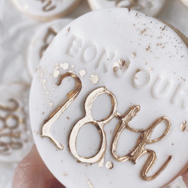 Stempel - PME Morsomme fonter - Tall og tegn