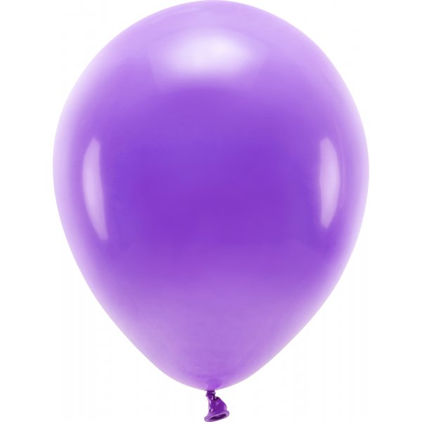 Ensfargede ballonger - Øko 30 cm - Lilla - 10-pakning Ensfargede ballonger - Øko 30 cm - Lilla - 10-pakning
