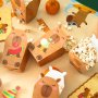 Popcornkopper - Capybara - 6-pakning Popcornkopper - Capybara - 6-pakning