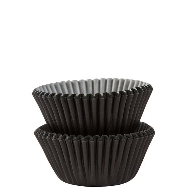 Mini muffinsformer - Svart - 60-pakning Mini muffinsformer - Svart - 60-pakning