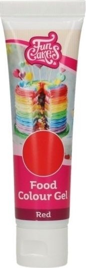 Fargegel - Rød - Funcakes - 30 g Fargegel - Rød - Funcakes - 30 g