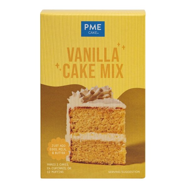 Bakemiks - Vaniljekake - Til svampekake eller cupcakes - 500 gram Bakemiks - Vaniljekake - Til svampekake eller cupcakes - 500 gram
