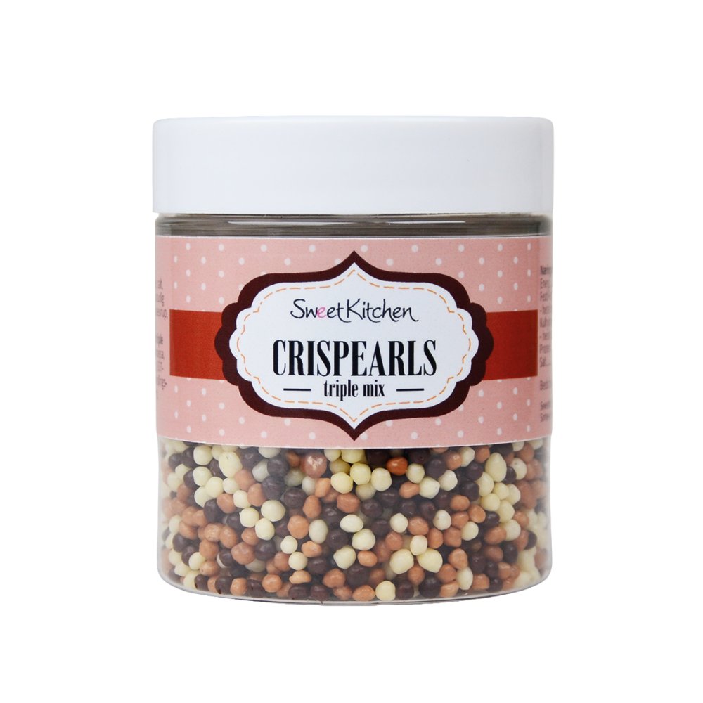 Sprø sjokoladeperler – Karamell – SweetKitchen – 35 g COPY – Sjokoladeperler, Sprinkles