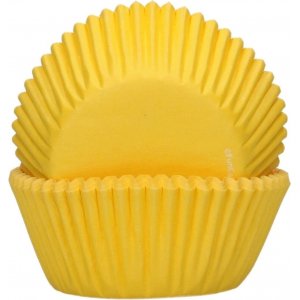 Muffinsformer - Gule - Funcakes - 48-pakning