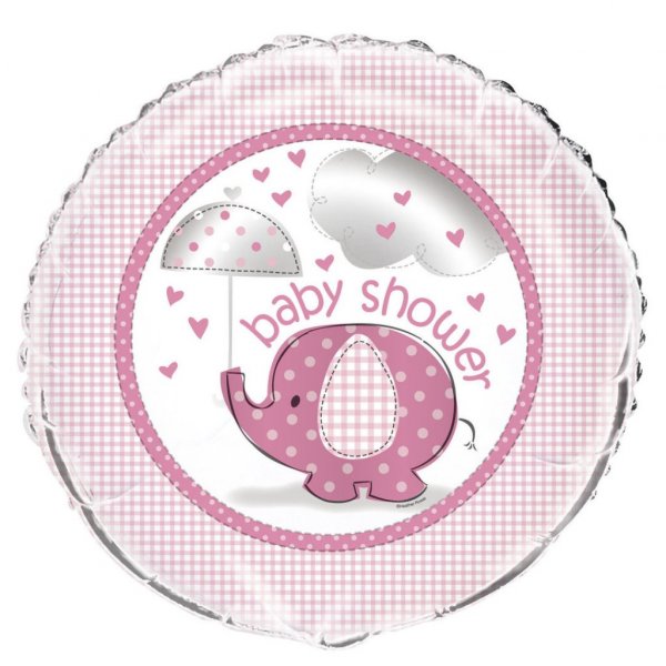 Folieballong - Umbrellaphants Pink