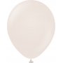 Ballonger ensfargede - Premium 45 cm - Hvit sand - 5-pakning