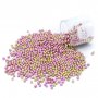 Sjokoladeperler/Choco Drag�es - Rosa/Gull - Happy Sprinkles - 80g