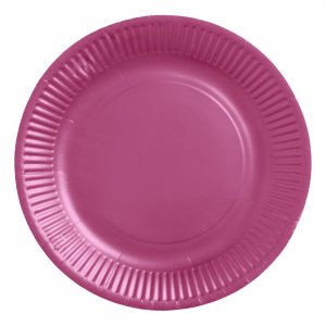 Papptallerkener - Lilla - 18 cm - 8-pakning Papptallerkener - Lilla - 18 cm - 8-pakning