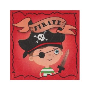 Servietter - Pirater - 20-pakning